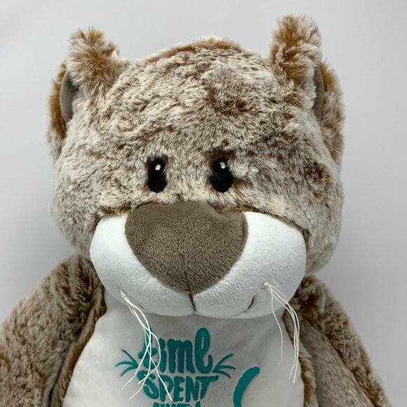 Embroidery Buddy Plush Cat Time Spent with Cats is Never Wasted - Picture 3 of 12